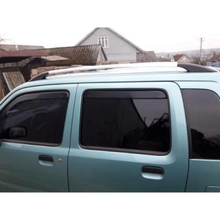 Kromade takrails Opel Agila 2000–2007 foto 2