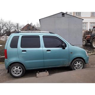Kromade takrails Opel Agila 2000–2007 foto 3