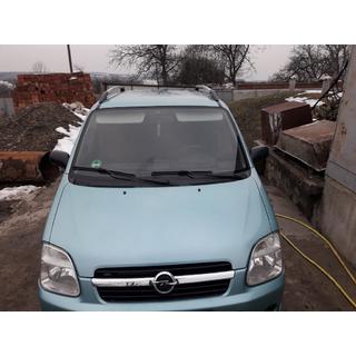 Kromade takrails Opel Agila 2000–2007 foto 4