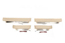 Toyota Land Cruiser Prado 150 2009–2023 Belysta instegslister (beige) foto 3