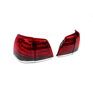 Baklyktor 2007-2015 V-3 (Lexus-design 2012-2015) Toyota Land Cruiser 200 2007–2021 foto 4