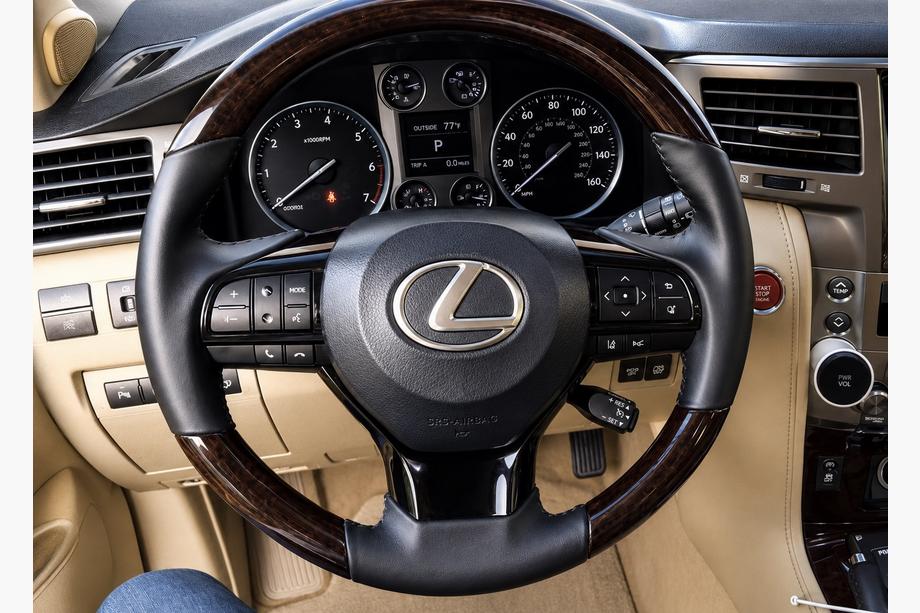 Lexus LX570/450d 2008–2022 Ratt komplett (träimitation) Image