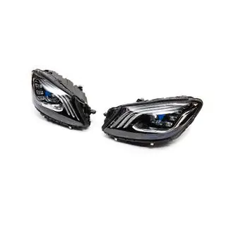 Facelift strålkastare fram med styrenheter (OEM)