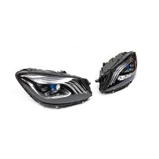 Facelift strålkastare fram med styrenheter (OEM) foto 4