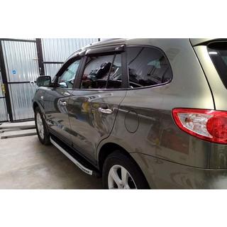 Sidosteg Fullmond (2 st, aluminium) Hyundai Santa Fe 2 2006–2012 foto 2