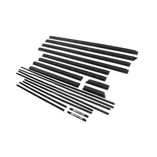 Svarta dörrlister – komplett sats (design 2019) foto 4