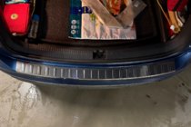 Volkswagen Tiguan 2016–2023 Bakre stötfångarskydd (Carmos, rostfritt) foto 7