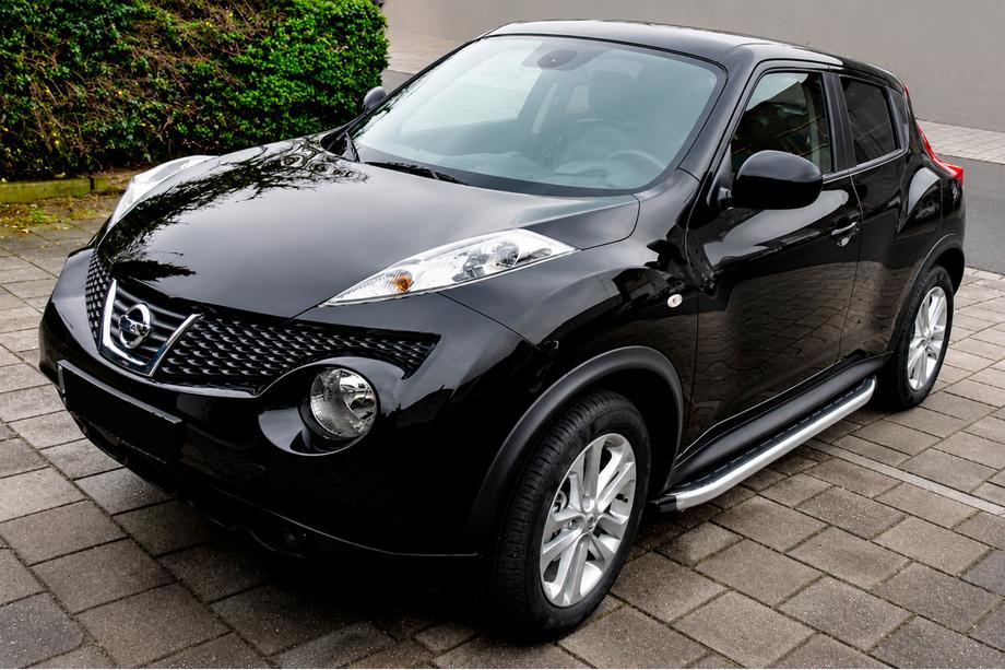Nissan Juke 2010–2019 Sidosteg Fullmond (2 st, aluminium) Image