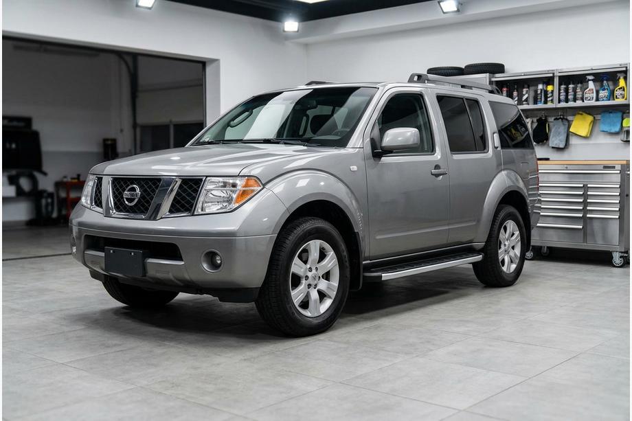Nissan Pathfinder R51 2005–2014 Sidosteg Fullmond (2 st, aluminium) Foto 1