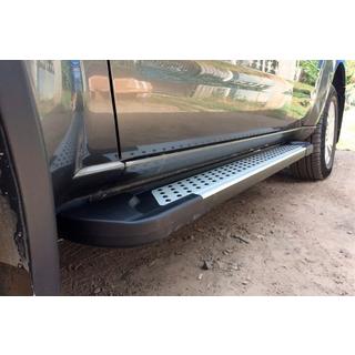 Sidosteg Allmond Grey (2 st, aluminium)