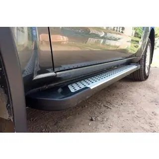 Sidosteg Allmond Grey (2 st, aluminium) foto 1