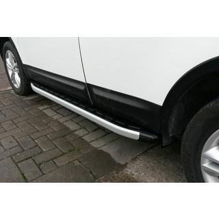 Sidosteg Fullmond (2 st, aluminium) Nissan Qashqai 2007–2010 foto 1