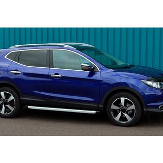 Sidosteg Fullmond (2 st, aluminium) Nissan Qashqai 2007–2010 foto 3