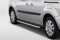 Renault Kangoo 2008–2020 Sidosteg Fullmond (2 st, aluminium) foto 1