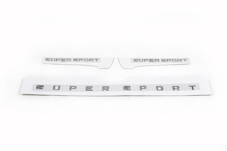 Supersport emblemset (3 st) Foto 2