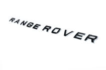 LandRover Range Rover Textemblem – blank svart (typ 2) foto 2