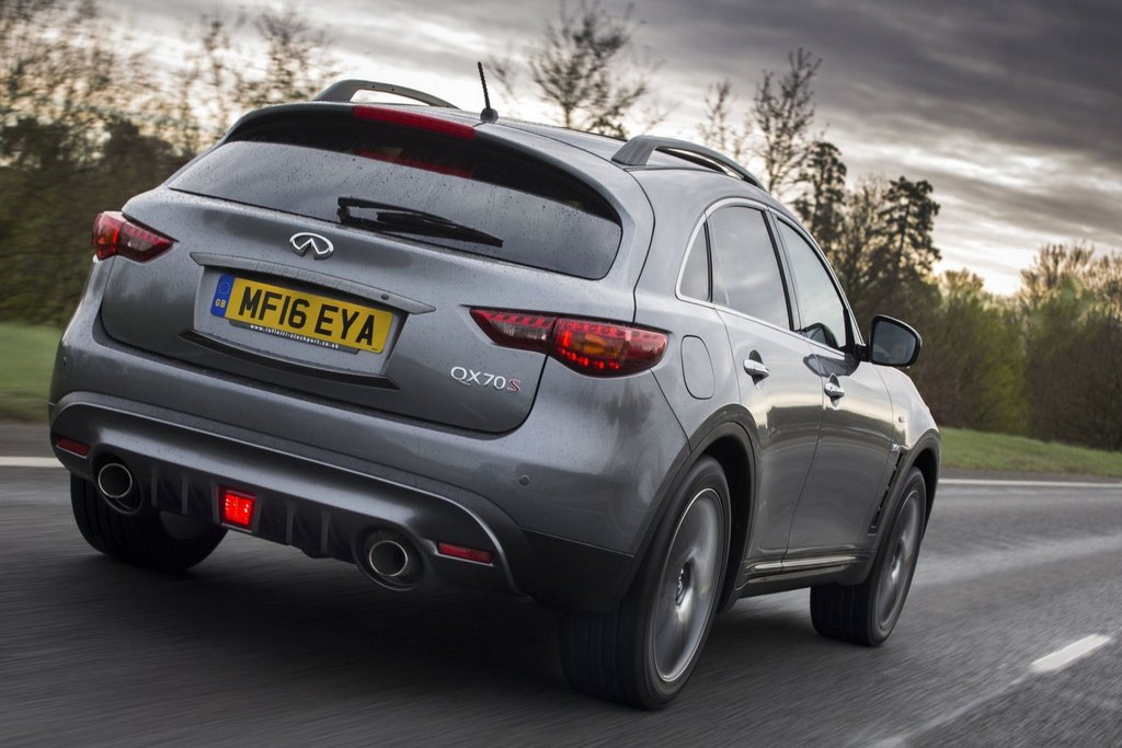 Test av crossovern Infiniti QX70