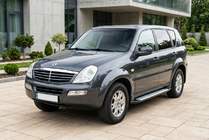 SsangYong Rexton I 2001–2017 Sidosteg Allmond Grey (2 st, aluminium) foto 1