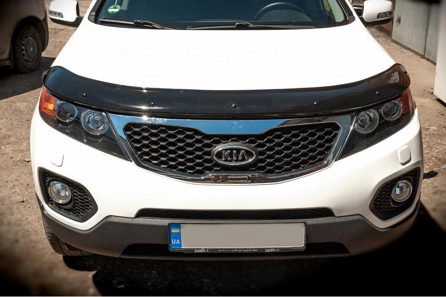 Kia Sorento II XM 2009–2014 Huvdeflektor 2009-2012 (EuroCap) Image