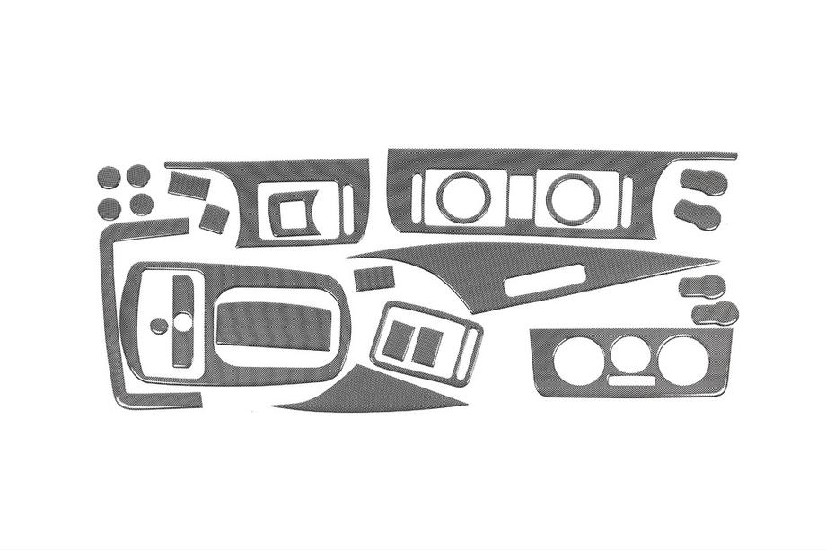 Skoda Octavia I Tour A4 1996–2010 Instrumentpanelinlägg (kolfiberlook 1997-2000) Image