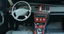 Opel Vectra B 1995–2002 Instrumentpanelslister i trälook (KAMPANJ) foto 2