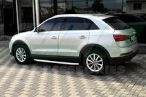 Audi Q3 2011–2019 Sidosteg Fullmond (2 st, aluminium) foto 2