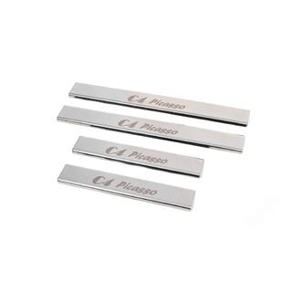 Instegslister Carmos (4 st, rostfritt stål) Citroen C-4 Picasso 2013–2022 foto 2