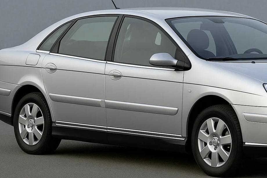 Citroen C-5 2001–2008 Nedre fönsterlist (rostfritt stål) Image