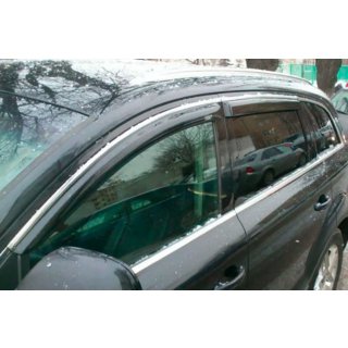 Vindavvisare med kromlist (4 st, HIC) Audi Q7 2005–2015 foto 1