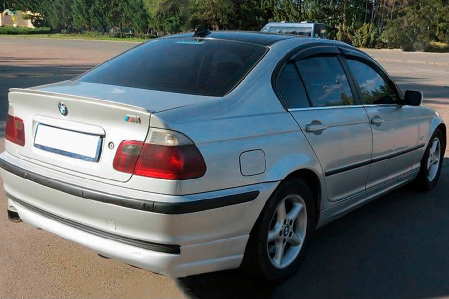 BMW 3-serie E46 1998–2006 Vindavvisare SD (4 st, HIC) Image