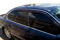 BMW 7-serien E38 1994–2001 Vindavvisare för sidorutor (4 st, HIC) foto 1