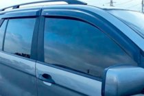 BMW X5 E53 1999–2006 Vindavvisare för sidorutor (4 st, HIC) foto 10
