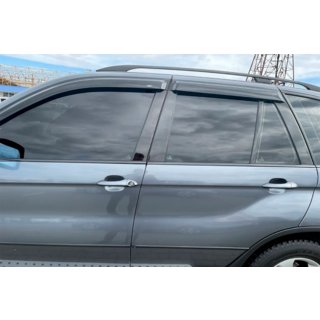 Vindavvisare för sidorutor (4 st, HIC) BMW X5 E53 1999–2006 foto 3