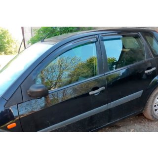 Vindavvisare för sidorutor (4 st, HIC) Ford Fiesta 2002–2008 foto 2