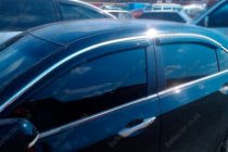 Honda Accord VIII 2008–2012 Vindavvisare med kromlist SD (4 st, HIC) foto 2