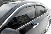 Honda Accord VIII 2008–2012 Vindavvisare med kromlist SD (4 st, HIC) foto 1