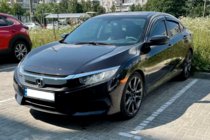 Honda Civic Sedan X 2016–2021 Vindavvisare för sidorutor (4 st, HIC) foto 2