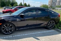 Honda Civic Sedan X 2016–2021 Vindavvisare för sidorutor (4 st, HIC) foto 4