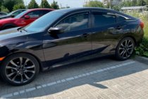 Honda Civic Sedan X 2016–2021 Vindavvisare för sidorutor (4 st, HIC) foto 1