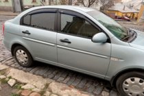 Hyundai Accent 2006–2010 Vindavvisare för sidorutor (4 st, HIC) foto 2
