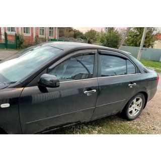 Vindavvisare för sidorutor (4 st, HIC) Hyundai Sonata NF 2004–2009 foto 1