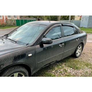 Vindavvisare för sidorutor (4 st, HIC) Hyundai Sonata NF 2004–2009 foto 2