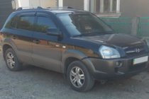 Hyundai Tucson JM 2004– Vindavvisare för sidorutor (4 st, HIC) foto 7