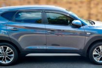 Hyundai Tucson TL 2016–2021 Vindavvisare för sidorutor (4 st, HIC) foto 1