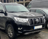Toyota Land Cruiser Prado 150 2009–2023 Motorhuvsdeflektor 2017+ (SIM) foto 4