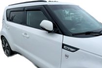 Kia Soul I 2008–2013 Vindavvisare för sidorutor (4 st, HIC) foto 2