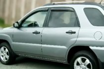 Kia Sportage 2004–2010 Vindavvisare för sidorutor (4 st, HIC) foto 6