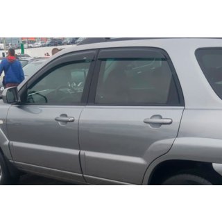 Vindavvisare för sidorutor (4 st, HIC) Kia Sportage 2004–2010 foto 2