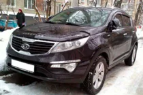 Kia Sportage 2010–2015 Vindavvisare för sidorutor (4 st, HIC) foto 7