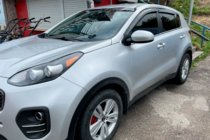 Kia Sportage 2015–2021 Vindavvisare för sidorutor (4 st, HIC) foto 4